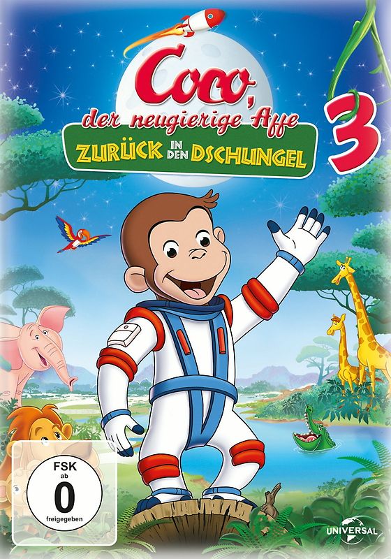Coco, der neugierige Affe 3 - Zurück in den Dschungel DVD