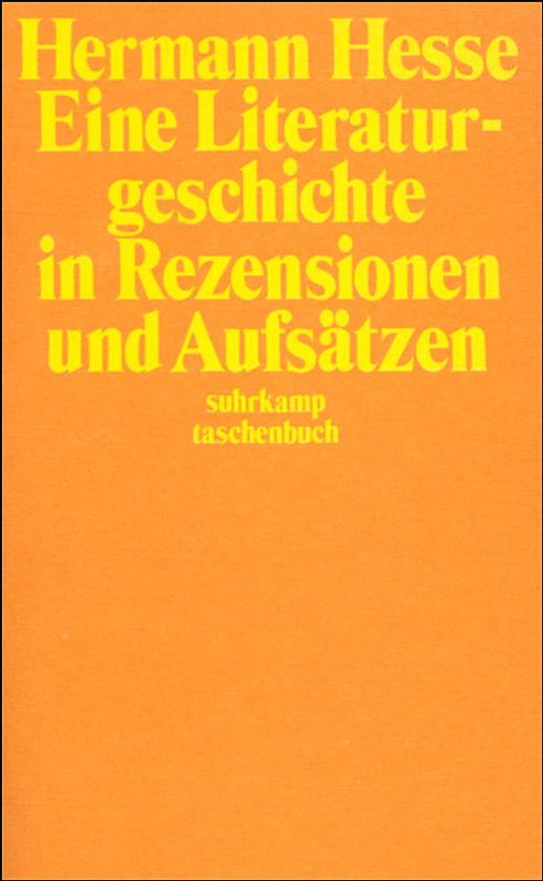 Eine Literaturgeschichte in Rezensionen und Aufsätzen
