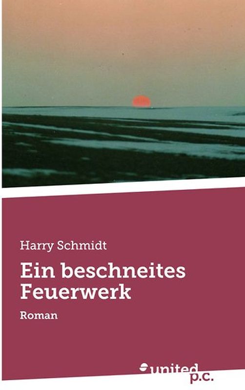 Ein beschneites Feuerwerk