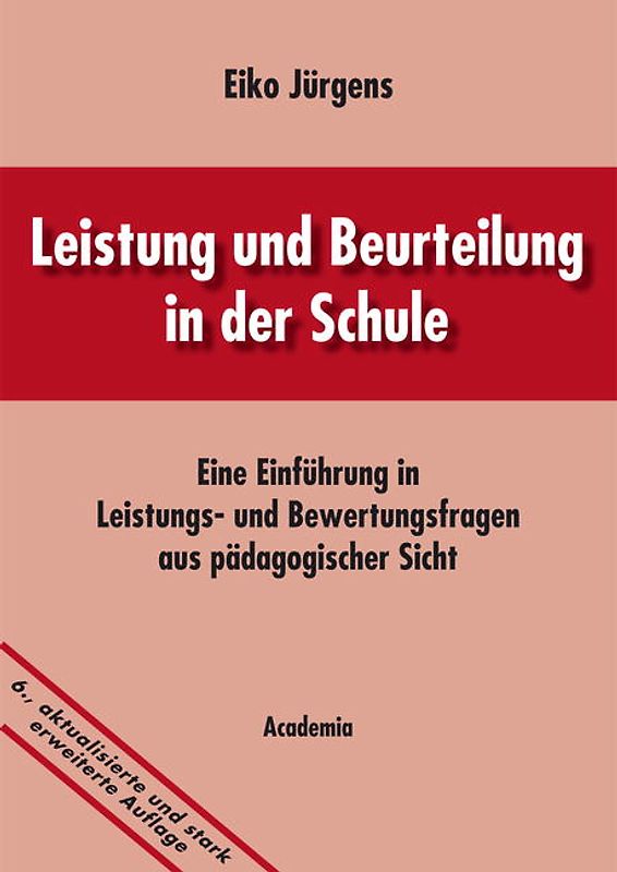 Leistung und Beurteilung in der Schule