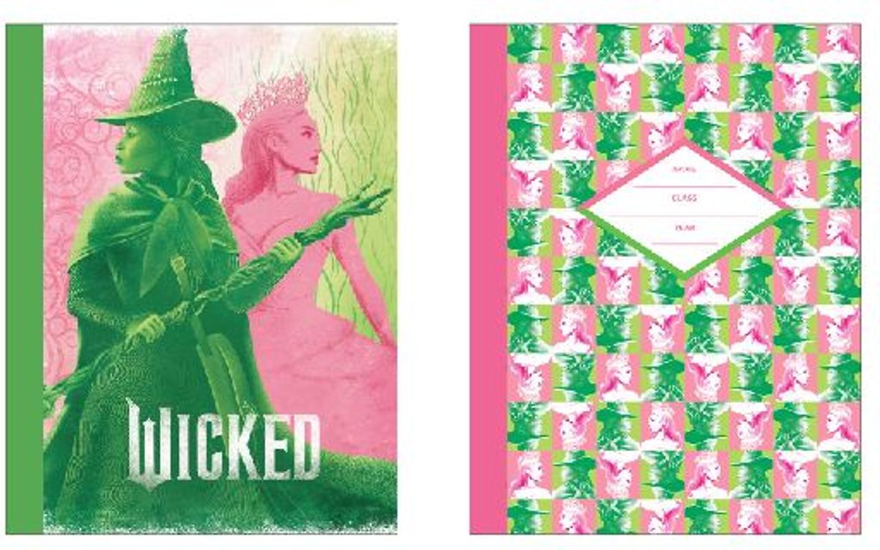 Wicked Pink & Green Composition Notebook Set (Set