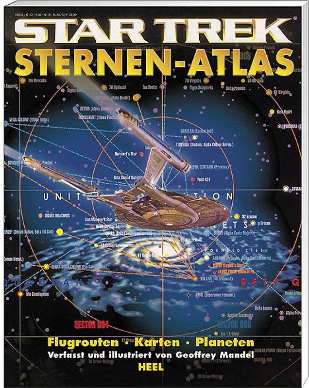 Star Trek Sternen Atlas. Flugrouten, Karten, Planeten