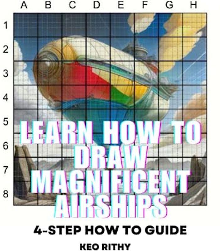 Learn How To Draw Magnificent Airships: 4-Step How To Guide (Learn How To Draw Fantasy Series, Band 2)
