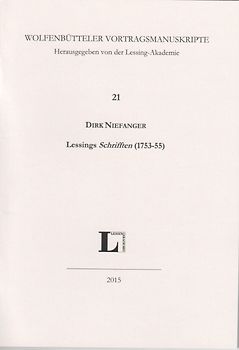 Lessings Schrifften (1753-55)