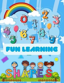 Fun learning: Abc 123 letter tracing work book, learn the alphabet, learn numbers 1-10, learn words and shapes, line tracing activities and coloring fun
