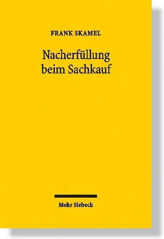 Nacherfüllung beim Sachkauf