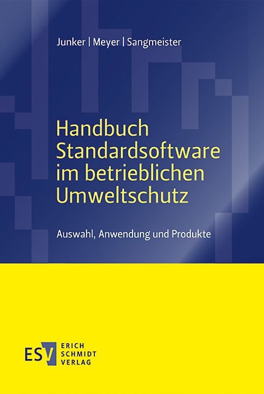 Handbuch Standardsoftware im betrieblichen Umweltschutz