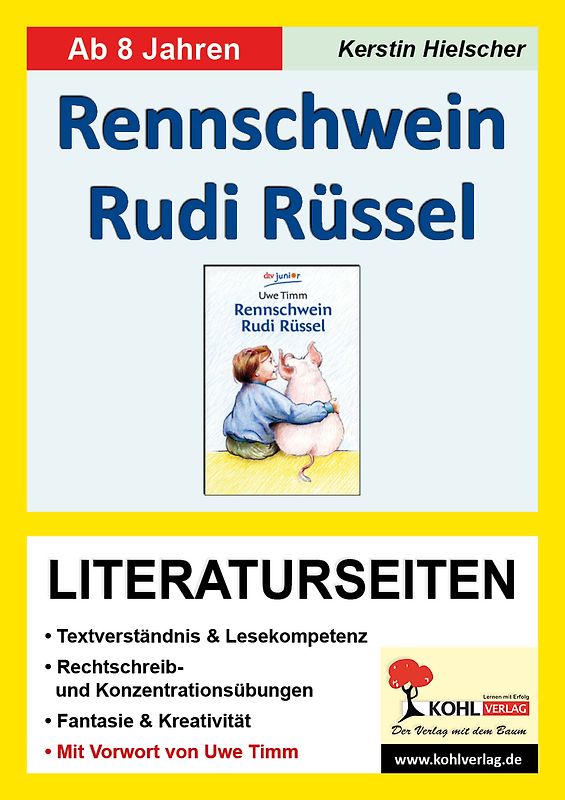 Rennschwein Rudi Rüssel - Literaturseiten