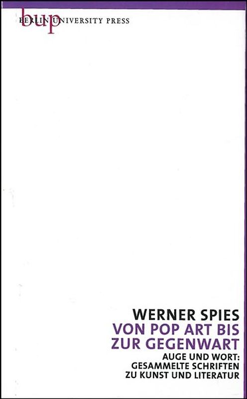 Von Pop Art bis zur Gegenwart