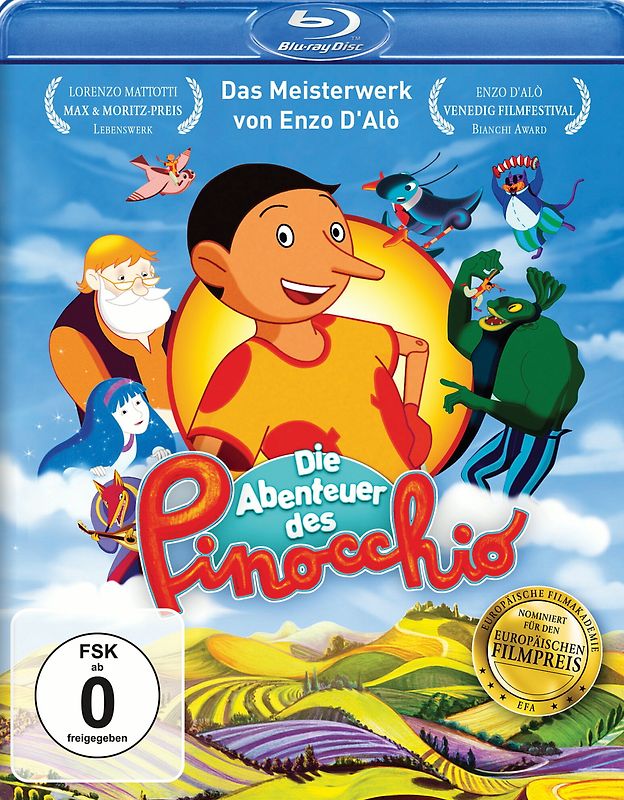 Die Abenteuer des Pinocchio Blu-ray Disc
