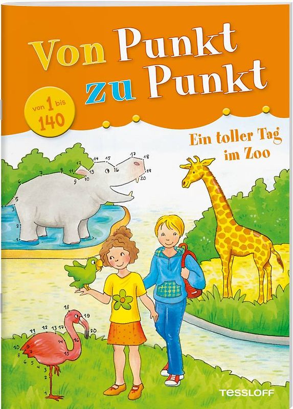 Von Punkt zu Punkt 1 bis 140. Ein toller Tag im Zoo