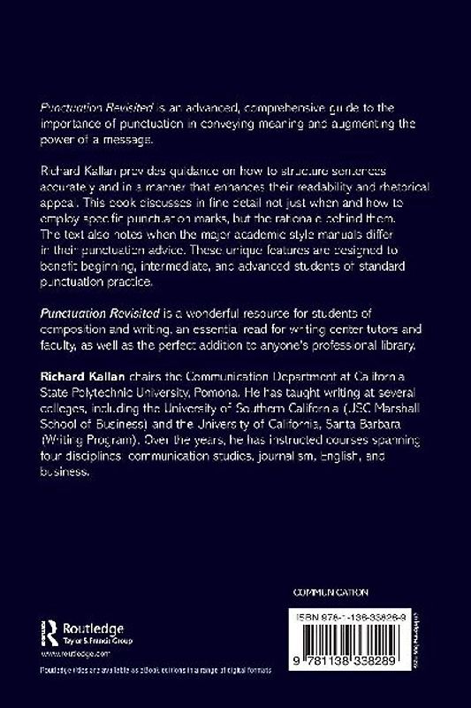 Punctuation Revisited