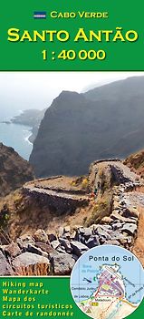 Cabo Verde: Santo Antão (Antao) 1:40000