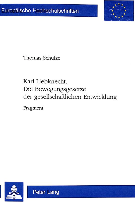 Die Bewegungsgesetze der gesellschaftlichen Entwicklung