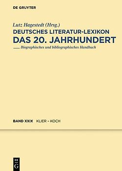 Klabund / Klier - Koch, Julius