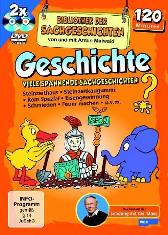 Bibliothek der Sachgeschichten - Geschichte - Schuber [2 DVDs] DVD