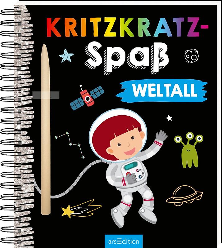 Kritzkratz-Spaß Weltall