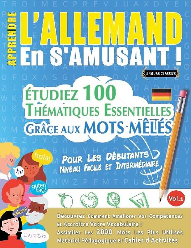 APPRENDRE L'ALLEMAND EN S'AMUSANT - POUR LES DÉBUTANTS