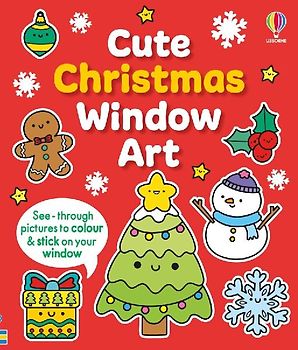 Cute Christmas Window Art