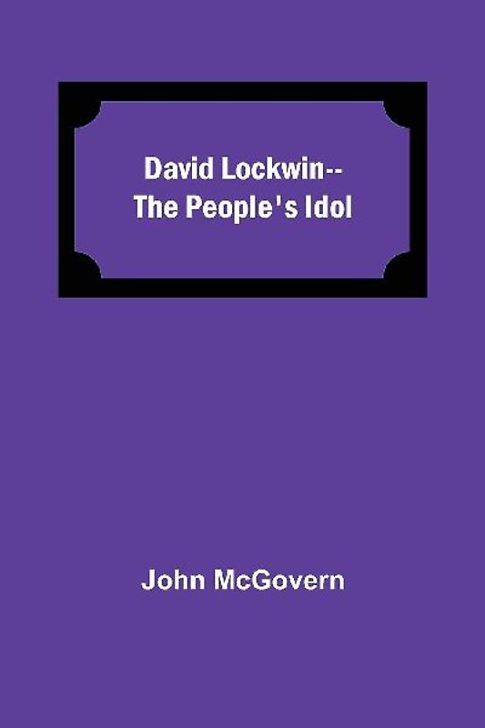 David Lockwin--The People'S Idol