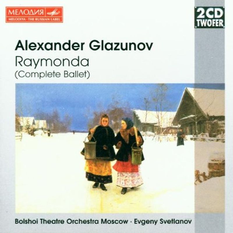 Evgeny Svetlanov - Two CD Twofer - Glasunow (Ballett)