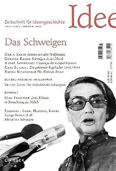Zeitschrift für Ideengeschichte Heft XIX/2 Sommer 2025