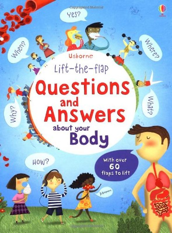 Lift the Flap Questions & Answers About Your Body (Usborne Lift-the-Flap-Books) - Daynes, Katie