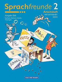 Sprachfreunde - Ausgabe Süd 2004 (Sachsen, Sachsen-Anhalt, Thüringen) / 2. Schuljahr - Arbeitsheft