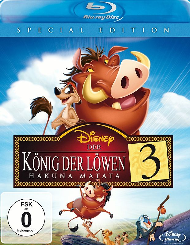Der König der Löwen 3 - Hakuna Matata [Special Edition] Blu-ray Disc