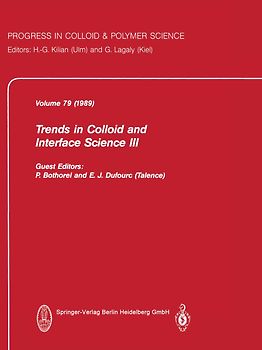 Trends in Colloid and Interface Science III