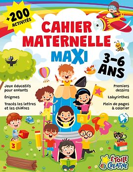 Cahier maternelle maxi 3-6 ans