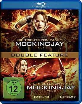 Die Tribute von Panem - Mockingjay, Teil 1 & 2 Double Feature Blu-ray Disc