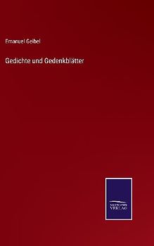 Gedichte und Gedenkblätter