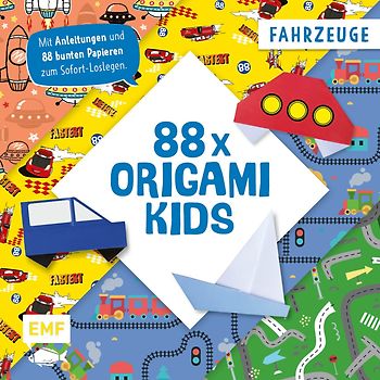 88 x Origami Kids – Fahrzeuge