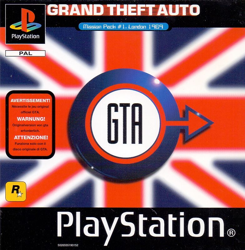 Grand Theft Auto: London - Mission Pack PlayStation 1