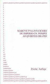 De imperio Cn. Pompei. Ganzschrift mit Beiheft