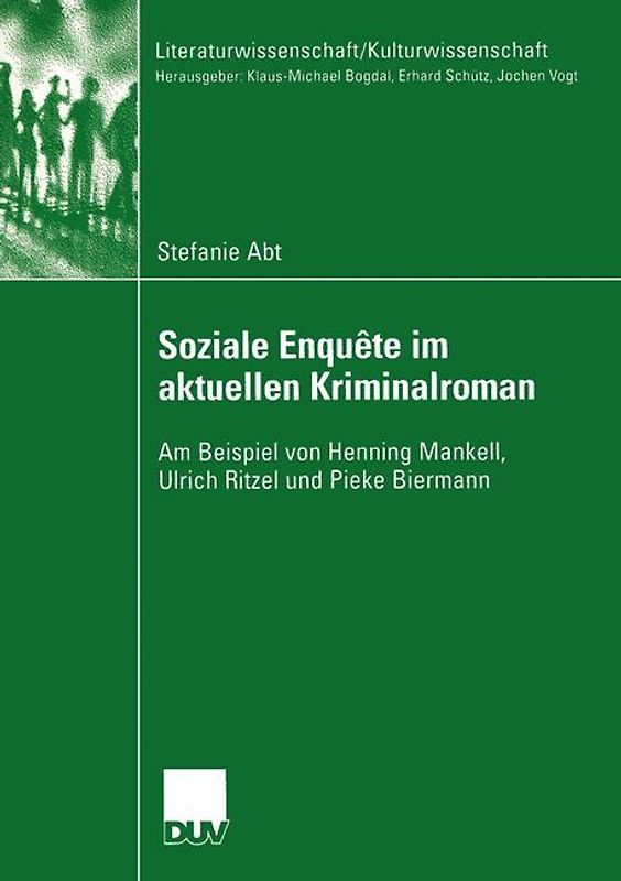Soziale Enquête im aktuellen Kriminalroman