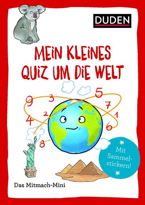 Duden Minis (Band 22) – Mein kleines Quiz um die Welt