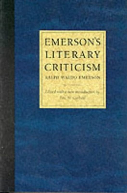 Carlson, Eric W. - Emerson's Literary Criticism