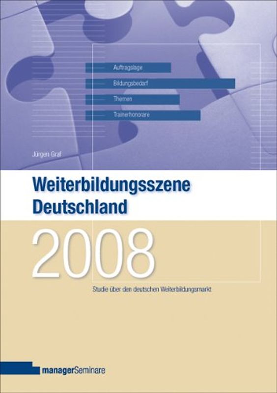 Weiterbildungsszene Deutschland 2008