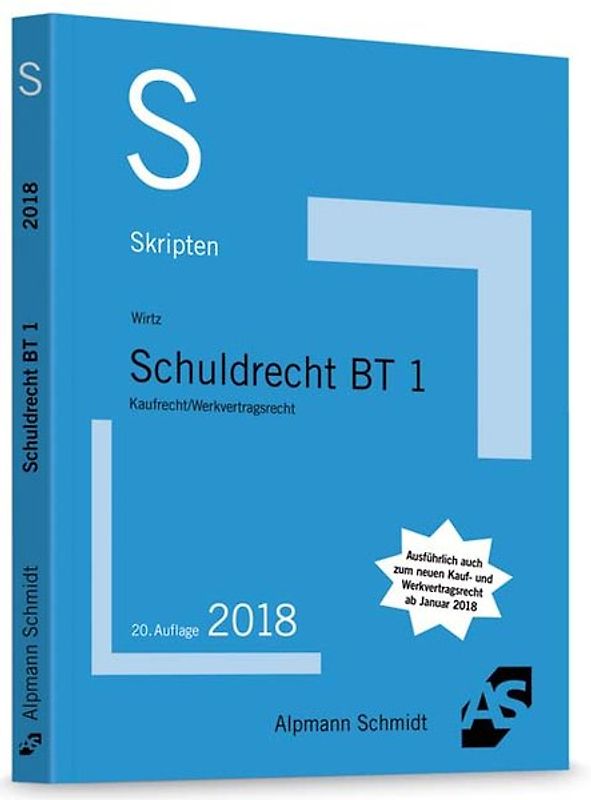 Skript Schuldrecht BT 1