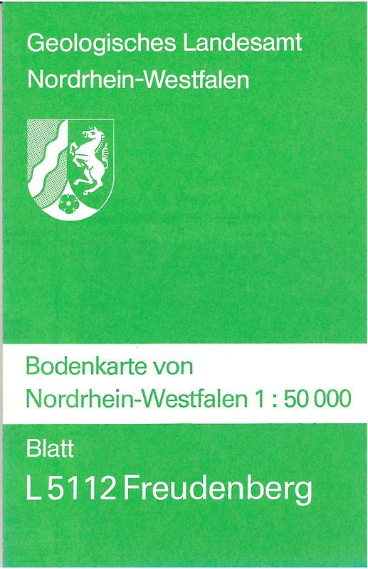 Bodenkarten von Nordrhein-Westfalen 1:50000 / Freudenberg