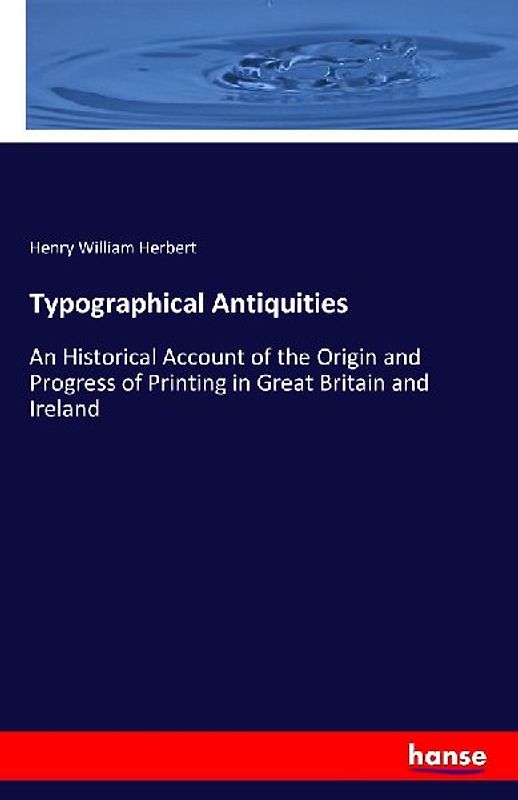 Typographical Antiquities