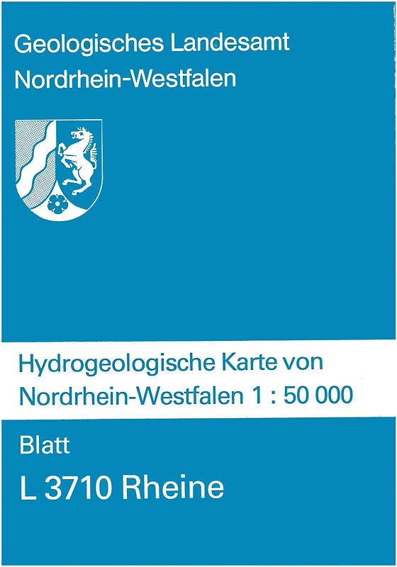 Hydrogeologische Karten von Nordrhein-Westfalen 1:50000 / Rheine