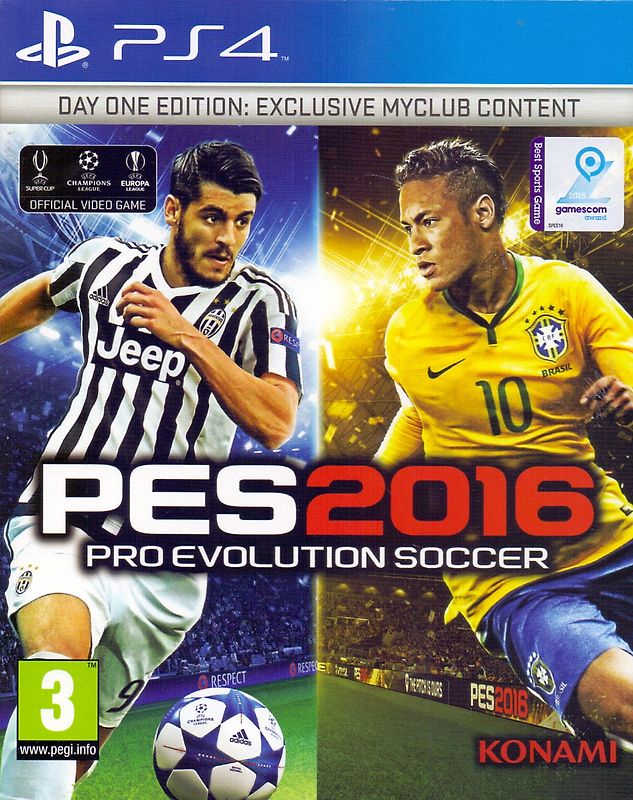 Pro Evolution Soccer 2016 [Day 1 Edition, Internationale Version] PlayStation 4
