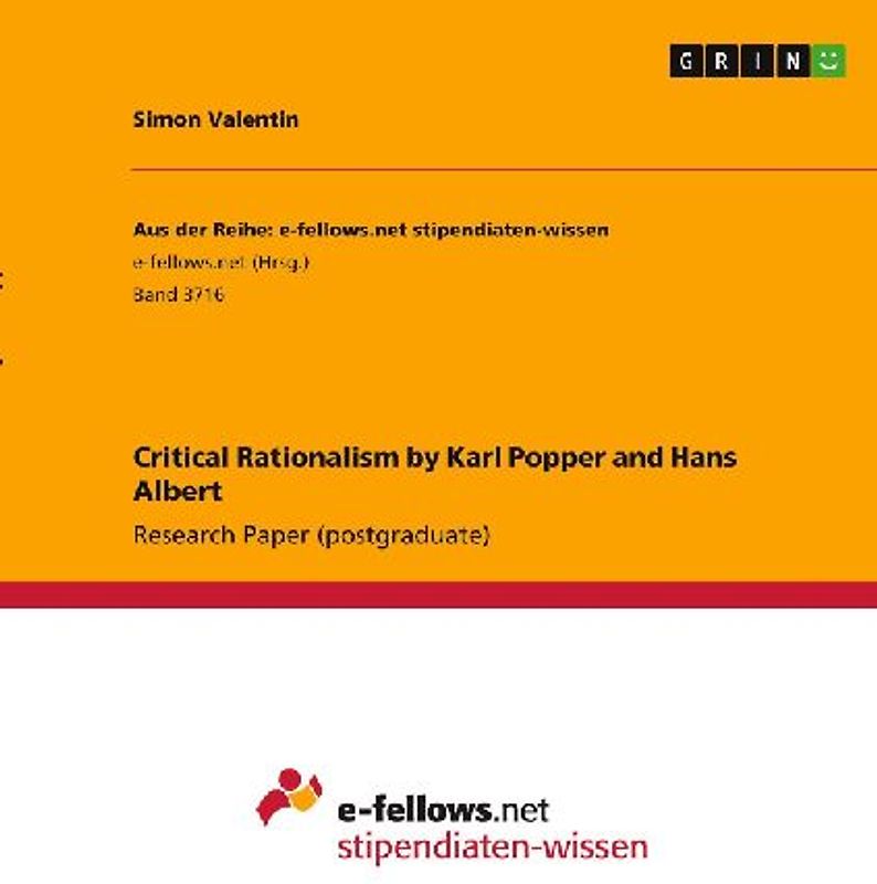 Critical Rationalism by Karl Popper and Hans Albert