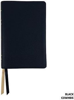Legacy Standard Bible, Handy Size Paste-Down Black Cowhide Red Letter