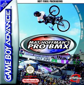 Mat Hoffmans Pro BMX Nintendo Game Boy Advance