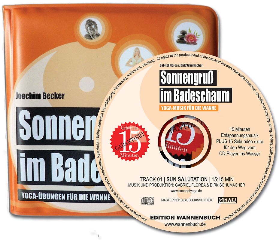 Sonnengruß im Badeschaum (Badebuch mit Audio-CD)