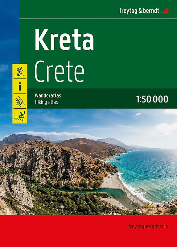 freytag & berndt Wanderatlas Kreta 1:50.000